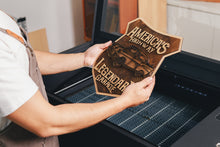 Load image into Gallery viewer, Flux BeamBox II 55W CO2 Laser Cutter - MachineShark