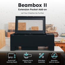 Load image into Gallery viewer, FLUX Beambox II Extension Pocket Add-on - MachineShark