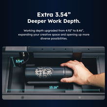Load image into Gallery viewer, Flux BeamBox II 55W CO2 Laser Cutter - MachineShark