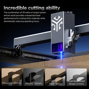 ACMER P2 33W Laser Engraver Cutting Machine - MachineShark