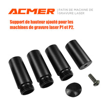 Load image into Gallery viewer, Metal Heightening Risers for ACMER - MachineShark