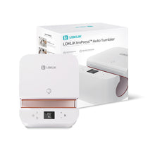 Load image into Gallery viewer, LOKLiK ImPress Auto Tumbler - LOKLIK White - MachineShark