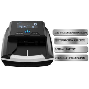 Carnation Automatic Counterfeit Bill Detector with UV MG IR Detection - Bank Grade CRD12A - MachineShark