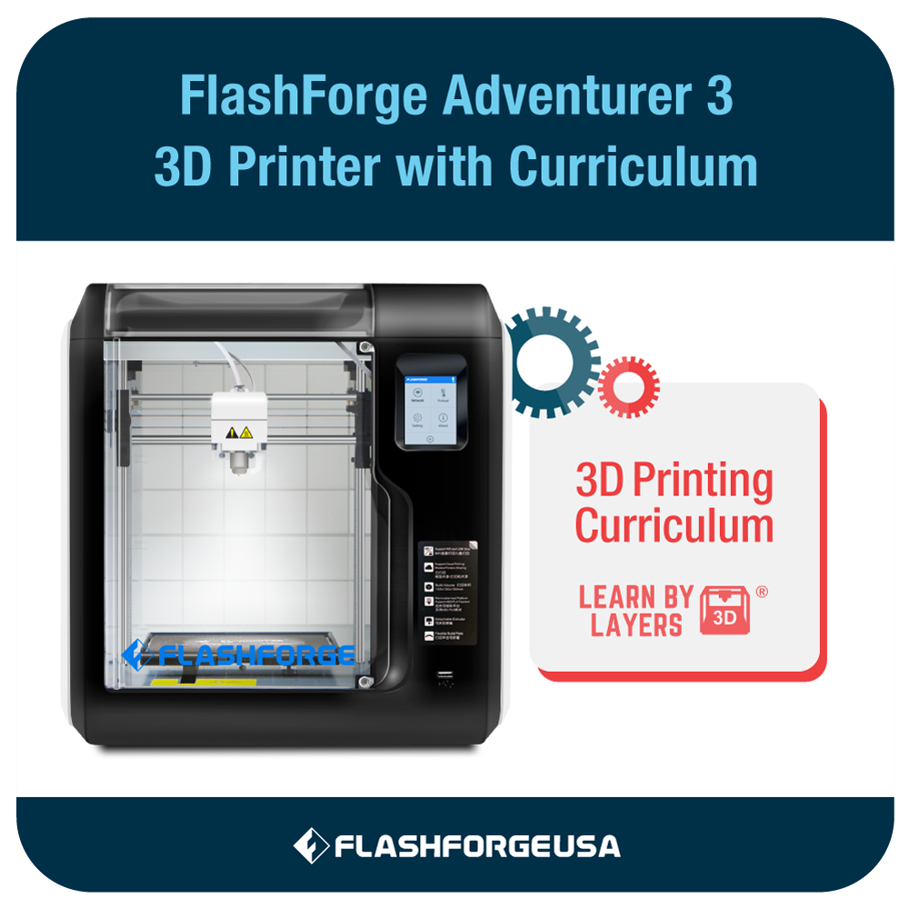 FlashForge Adventurer 3 V2 3D Printer 3D-FFG-ADV3V2 – MachineShark