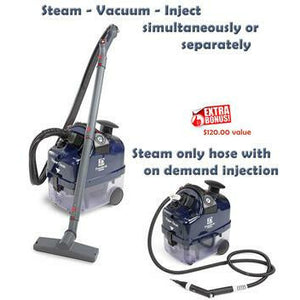 Vapor Clean Desiderio Plus - 318° 75 Psi (5 bar) Continuous Refill Steam & Vacuum & Hot Water Injection - Made in Italy Desiderio Plus - MachineShark