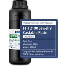 Load image into Gallery viewer, Flashforge FHJ 2100 Resin 1 Liter - Wax Resin - MachineShark