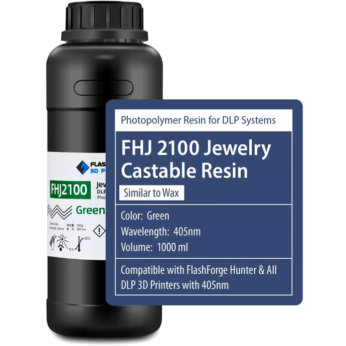 Flashforge FHJ 2100 Resin 1 Liter - Wax Resin - MachineShark