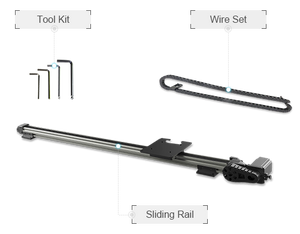 Afinia Sliding Rail Kit for Dobot Magician 29649 - MachineShark
