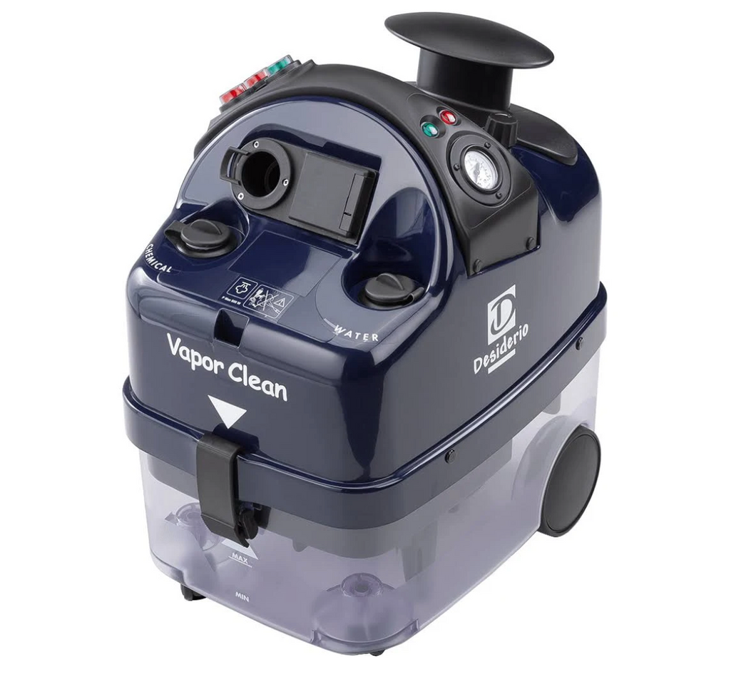 Vapor Clean Desiderio Plus - 318° 75 Psi (5 bar) Continuous Refill Steam & Vacuum & Hot Water Injection - Made in Italy Desiderio Plus - MachineShark