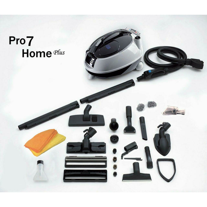 Vapor Clean Pro7 Home Plus - 318° 75 Psi (5 bar) Continuous Refill Steam - Vac - Injection - Made in Italy Pro7 Home - MachineShark