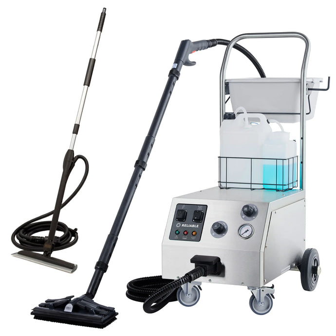 Reliable Tandem Pro Commercial Steam Cleaning System & Commercial Steam Mop 2000CC/2000CVMOP - MachineShark