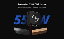 Load image into Gallery viewer, AtomStack HURRICANE 55W CO2 Laser Cutter