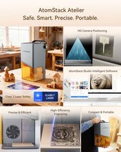 Load image into Gallery viewer, AtomStack Atelier AI Diode Laser Engraver with Built-in Camera