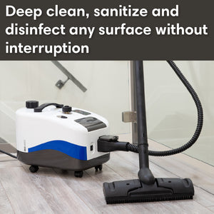 Reliable BRIO PLUS 410CC Steam Cleaner with Continuous Steam Technology - MachineShark