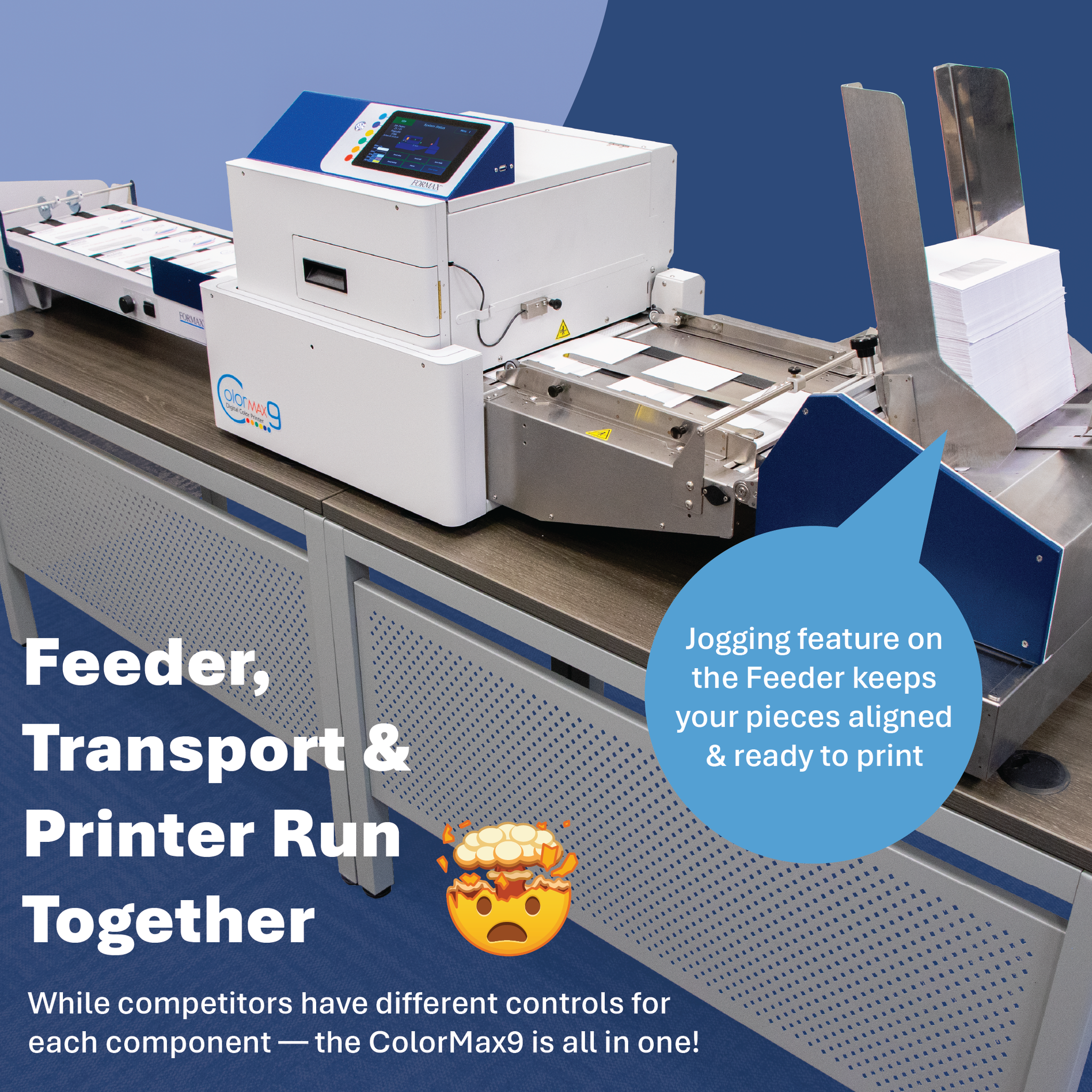 FORMAX ColorMax9 Digital Color Envelope Printer - High-Quality