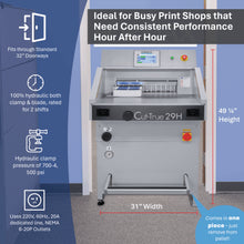 Load image into Gallery viewer, Formax Hydraulic Guillotine Cutter Cut-True 29H