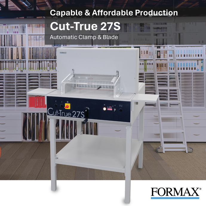 Formax Semi-Automatic Guillotine Cutter Cut-True 27S