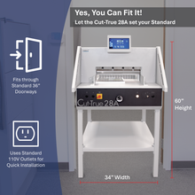 Load image into Gallery viewer, Formax Cut-True 28A Programmable Automatic Guillotine Cutter