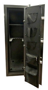 Hollon Safe Dominion Series Gun Safe DOM-11 – 11 Gun Capacity, 45-Min Fire Rated, Compact Design - MachineShark
