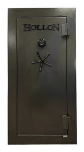 Hollon Safe Dominion Series Gun Safe DOM-22 – 22 Gun Capacity, 90-Min Fire Rated, 10-Gauge Steel - MachineShark