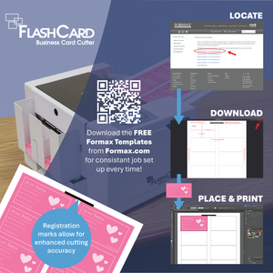 Business Card Cutter FlashCard Free Teamplates