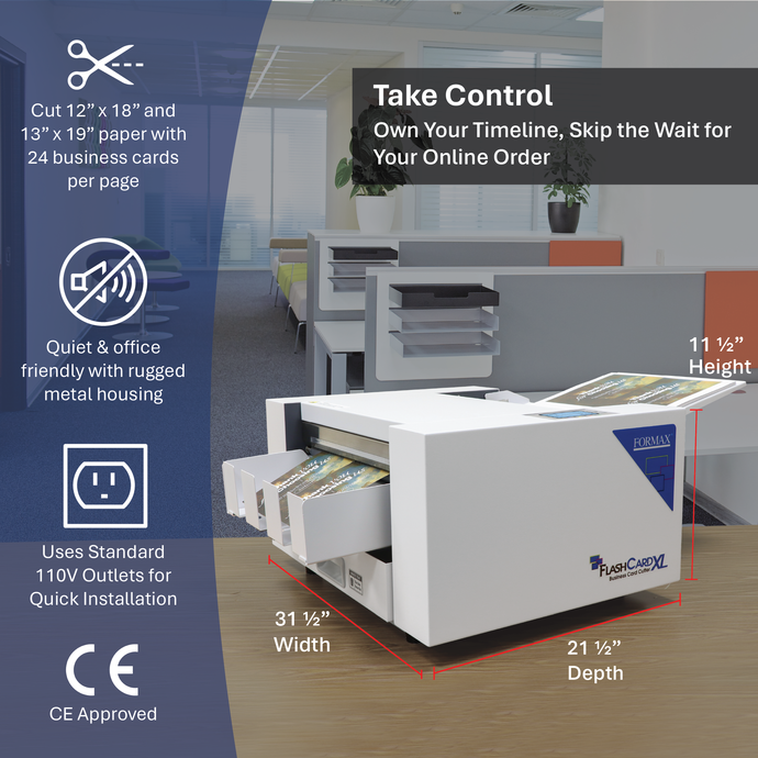 Business card cutter FlashCard XL