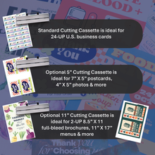 Load image into Gallery viewer, Business Card Cutter FlashCard XL additional parts