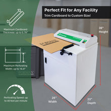 Load image into Gallery viewer, Formax Greenwave 432 Freestanding Cardboard Perforator