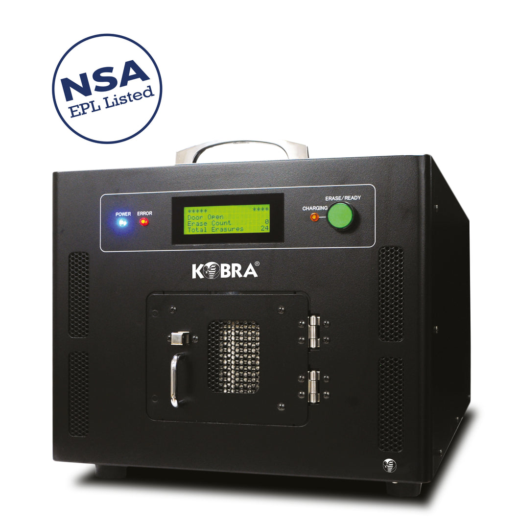 KOBRA MAGPRO 100 Degausser NSA Approved - Super Fast Data Erasure