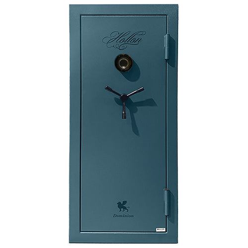 Hollon Safe Dominion Series Gun Safe TEAL DOM-16 – 16 Gun Capacity, 45-Min Fire Rated, Electronic Lock, Closet-Friendly - MachineShark
