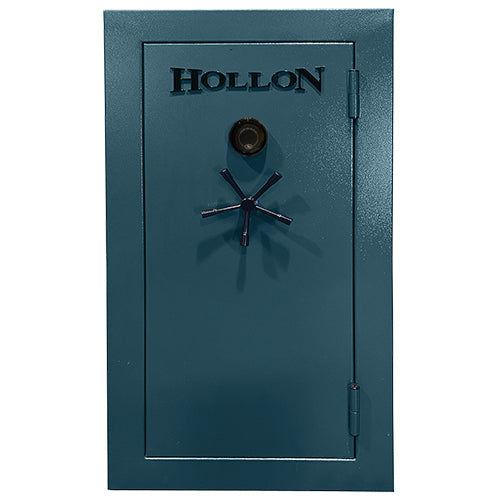 Hollon Safe Dominion Series Gun Safe TEAL DOM-22 – 22 Gun Capacity, 90-Min Fire Rated, 10-Gauge Steel - MachineShark