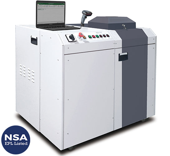 KOBRA SSD Solid state storage device (SSD) NSA Approved Disintegrator