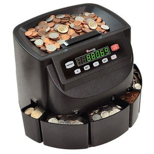 Cassida Business-Grade Electronic Coin Sorter, Counter and Roller C200
