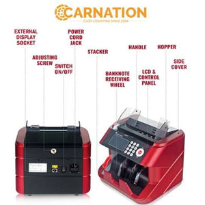 Carnation Bank Grade Bill Cash Counter CR2300 - MachineShark