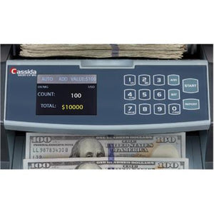 Cassida 6600 Series Business-Grade Bill Counter with ValuCount™