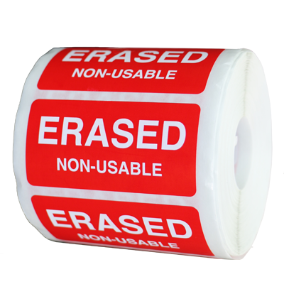 Proton Erased/Non-Usable Labels